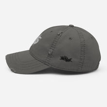 Load image into Gallery viewer, 35 White Logo Distressed Dad Hat
