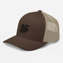 Load image into Gallery viewer, 35 Black Logo Trucker Cap
