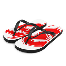 Load image into Gallery viewer, 35 Red Logo Flip-Flops
