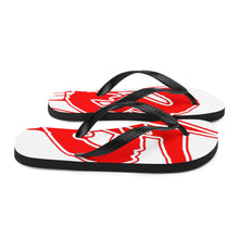 Load image into Gallery viewer, 35 Red Logo Flip-Flops
